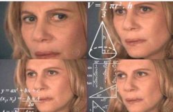 Confused Math Lady meme template