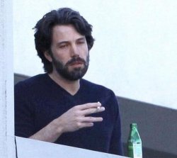 Tired Ben Affleck meme template